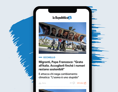 la Repubblica - From browser to app - E-commerce
