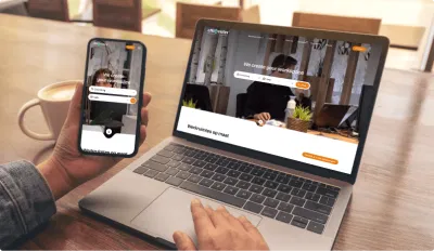Officenter | Van huiselijk kantoor tot warme website - Création de site internet