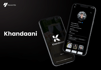 Khandaani - Application mobile