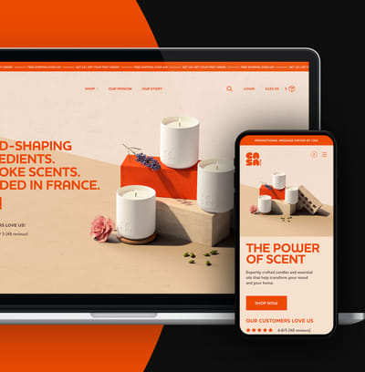 CASA Ecommerce Website - Création de site internet