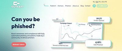Website Outkept - Website Creation