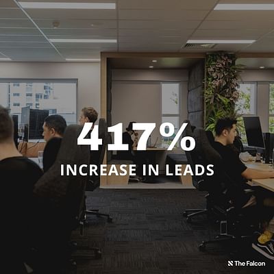 417% Increase in Organic Leads for Lead Gen Agency - Estrategia digital