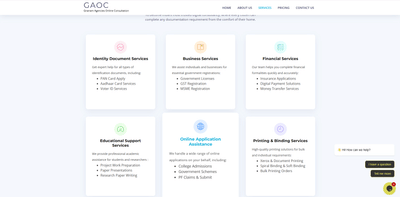 Static Standard Website - Ergonomie (UX / UI)