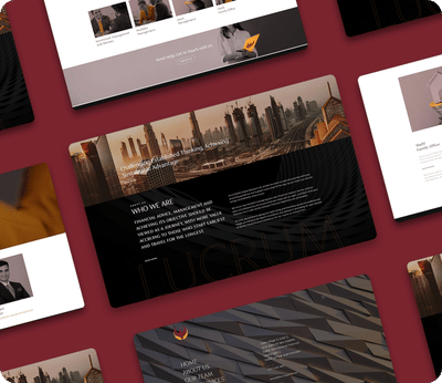 Website Design for Lucrum Global - Website Creatie