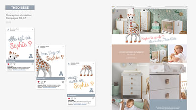 Théo Bébé X Sophie la girafe - Email Marketing