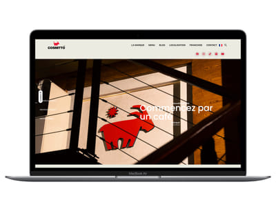 Creation site web pour cosmitoo - Web Application