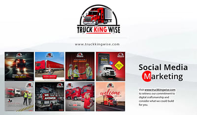 Social Media Management for TruckKing Wise - Social Media