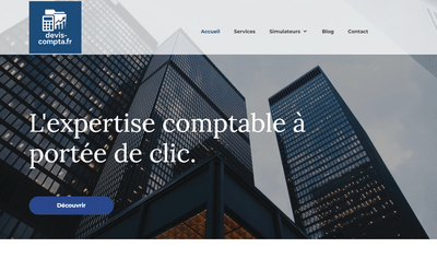 Site génération de leads experts comptables - Growth Marketing