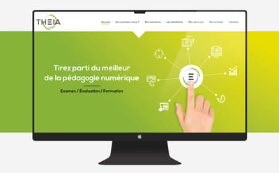 Création du site Internet & plaquette - Création de site internet
