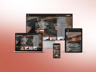 Création site vitrine | Entreprise de ramonage de cheminée et poêle - Création de site internet