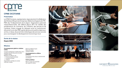 Relations presse _ CPME Occitanie - Relations publiques (RP)