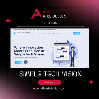 Simple Tech Vision - Website Creation