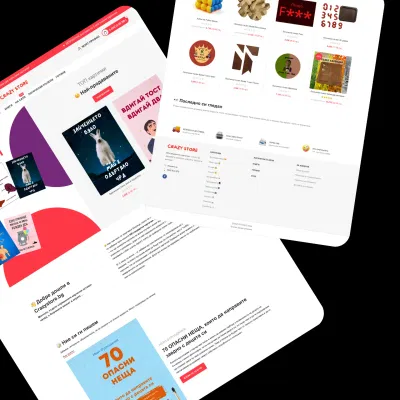 Optimized E-Commerce Website for Crazy Store - Creación de Sitios Web