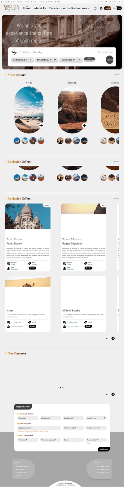 Diyar Yathrib - Website Creation