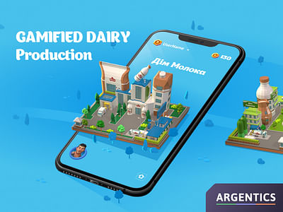 Branded AR app for a Dairy company - Game Entwicklung