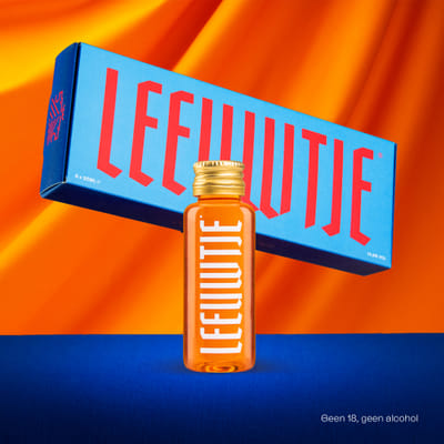 Branding en Campagne >> nieuw drankmerk 'LEEUWTJE' - Branding & Positionering