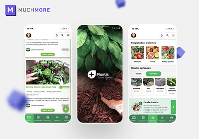 Mobile App for gardeners - Application web