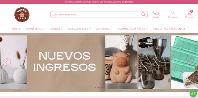 Tienda Online en Tiendanube para Tutus Cakes - E-commerce