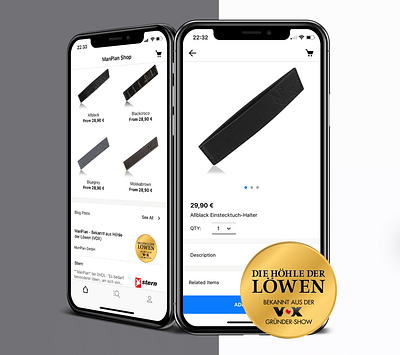 ManPlan | Shop App - Digitale Strategie