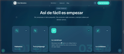 Web profesional + CRM a medida (Next.js, Stripe) - SEO