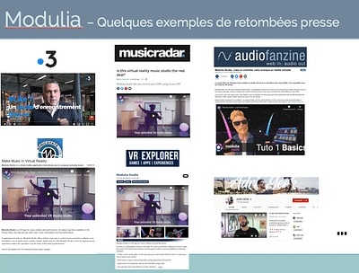 Campagne RP et influenceur Modulia Studio - Pubbliche Relazioni (PR)
