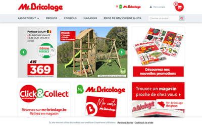 Mr Bricolage - Création de site internet
