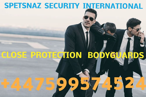 Spetsnaz Security International - London UK Based VIP Close Protection Bodyguard Services For hire cover