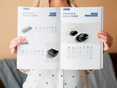 Catalogue de produits - Ontwerp