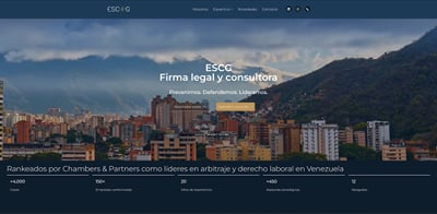 SEO and Content for ESCG - International Law Firm - Website Administration