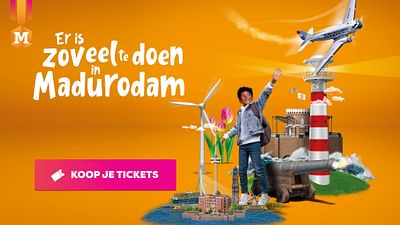 Er is zoveel te doen in Madurodam Zomer Campagne - Planification médias