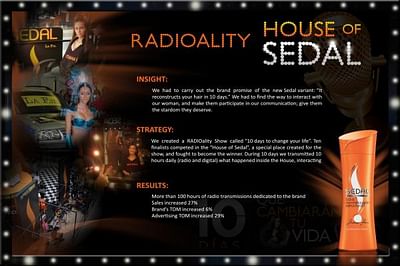 SEDAL RADIOALITY - Werbung