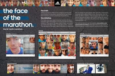 THE FACE OF THE MARATHON - Advertising