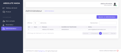 APPLICATION WEB GESTION STOCK ET FOURNISSEURS - Application web