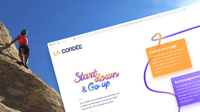 La Cordée - Website Creatie