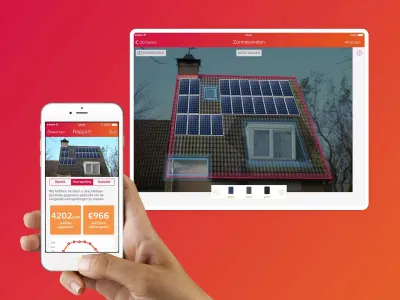 Eneco Zonnesimulator - iOS & Android app - Software Ontwikkeling