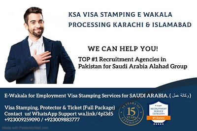 NO #1 in Recruitment Agency in Pakistan - Pubbliche Relazioni (PR)
