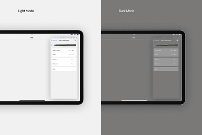 LAMY iPadOS SDK - Ergonomy (UX/UI)