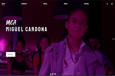 MIGEL CARDONA MCA - Website Creatie