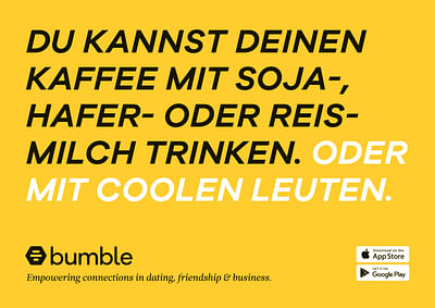 Bumble meets Berlin - Advertising