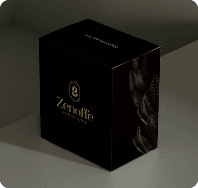 Zenoffé - Premium Coffe Product - Graphic Design