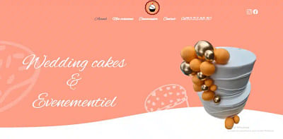 La Ronde des Gâteaux - Website Creatie