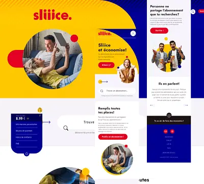 Sliiice - Revolutionizing Subscription Sharing - Web Application