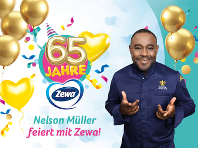 ZEWA Wisch&Weg Limited Edition 65 Jahre - Design & graphisme