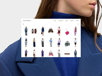Julie Kegels | E-shop Couture - E-commerce
