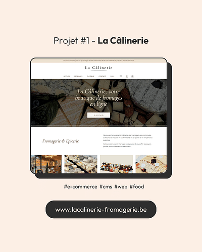 La Câlinerie - Fromagerie - Boutique en ligne - E-commerce