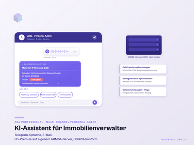 KI-Assistent für Immobilienverwalter - Künstliche Intelligenz