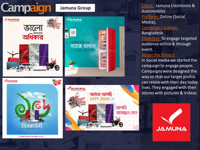 Jamuna Electronics Campaign - Stratégie digitale