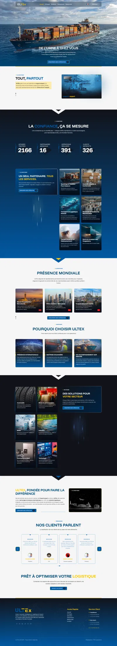 Design UI/UX & Développement Web - Digital Strategy
