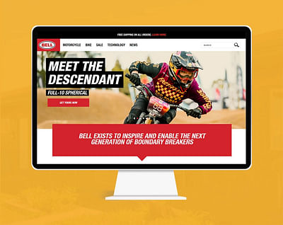 Ecommerce Site For Helmets Business - Application web