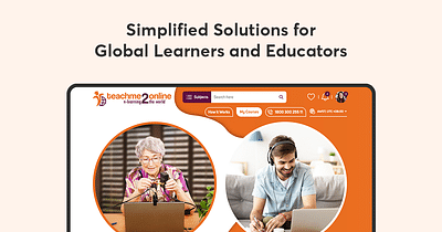 Digital Solution for Seamless Online Learning - Webseitengestaltung